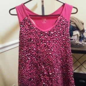Cheetah Print Tank Top